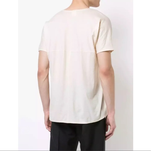Jan-Jan Van Essche Men’s Natural Cotton Jersey Tee - Picture 4 of 4